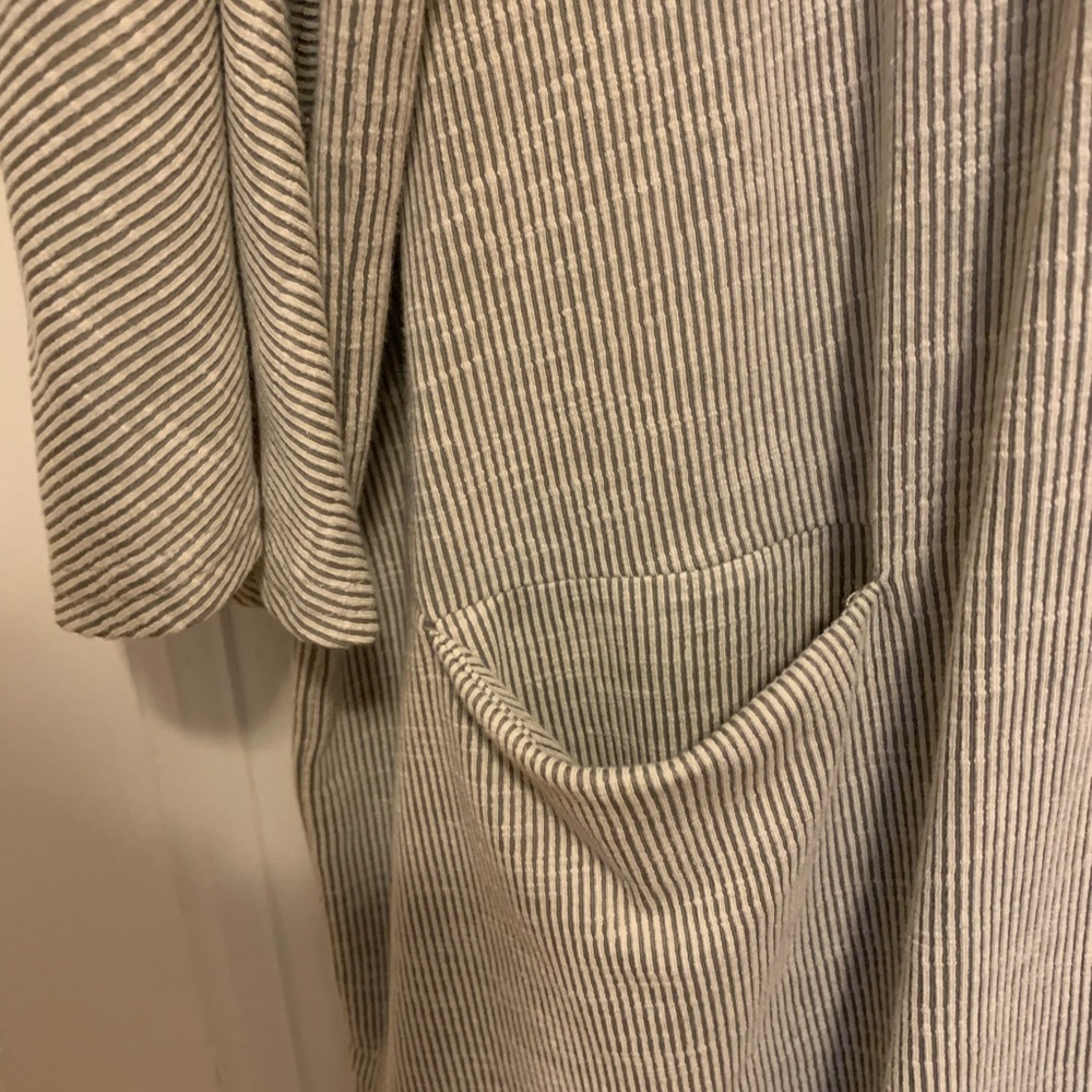 Plus Size Ribbed Sweater Coat - Picture 4 of 8